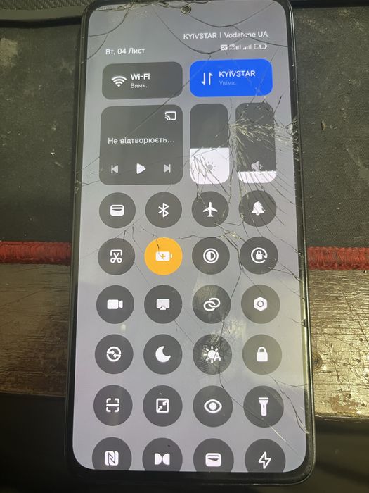 Дисплей битий для Redmi Note 13 4G оригінал під переслойку