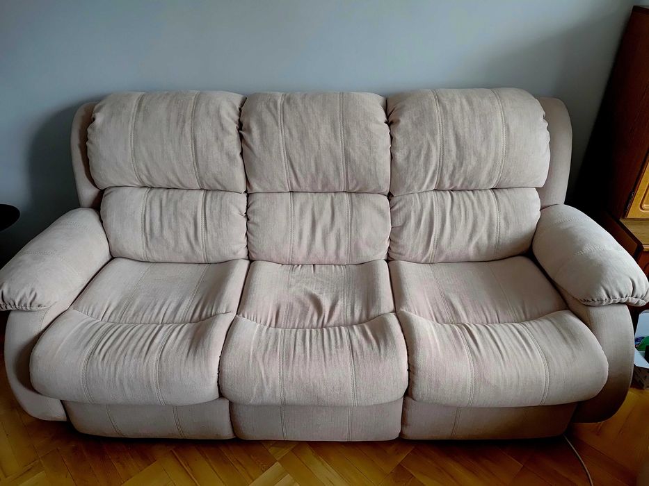 Kanapa rozkładana Fotele rokzładane. Zestaw wypoczynkowy