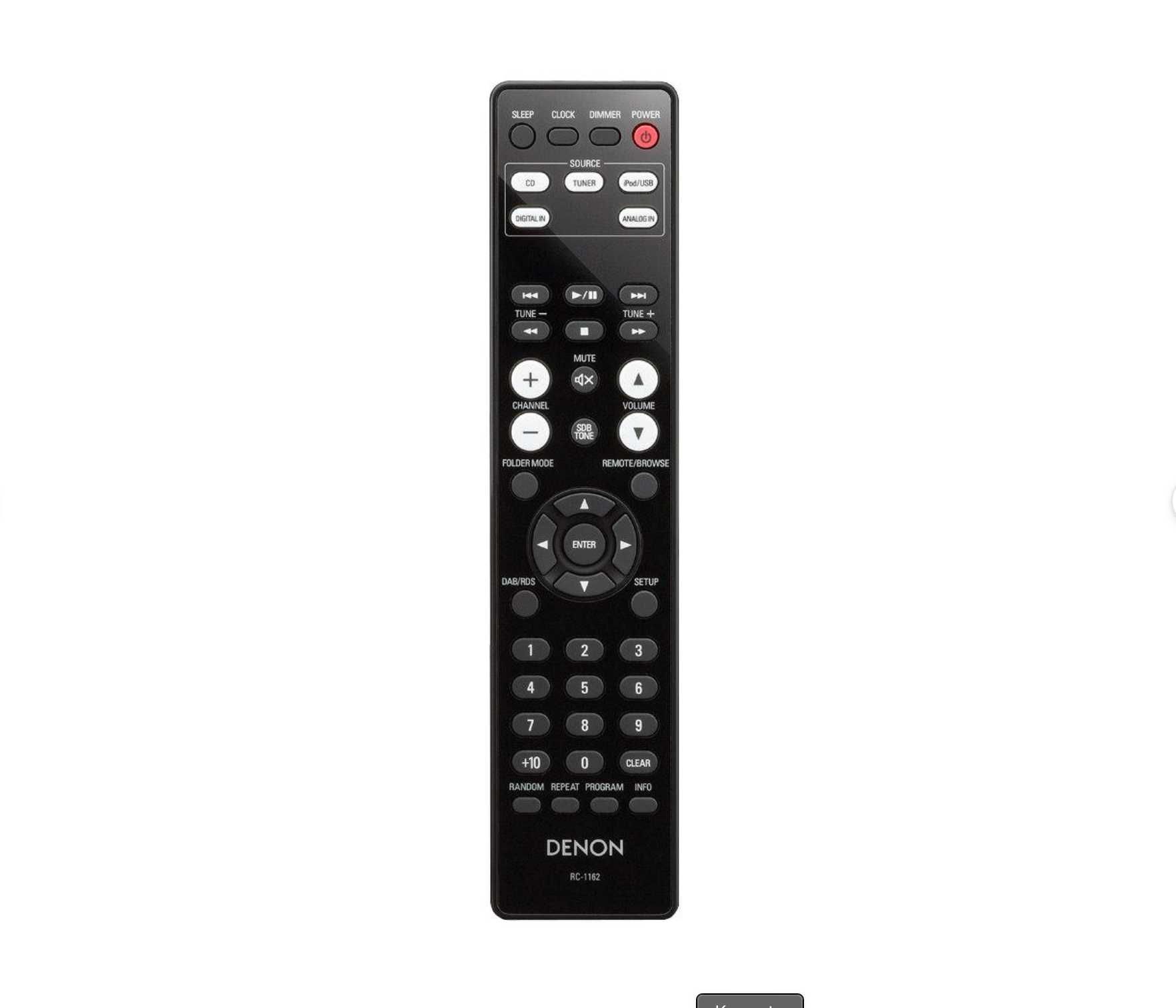 Amplituner Denon RCD-M39 DAB+ czarny