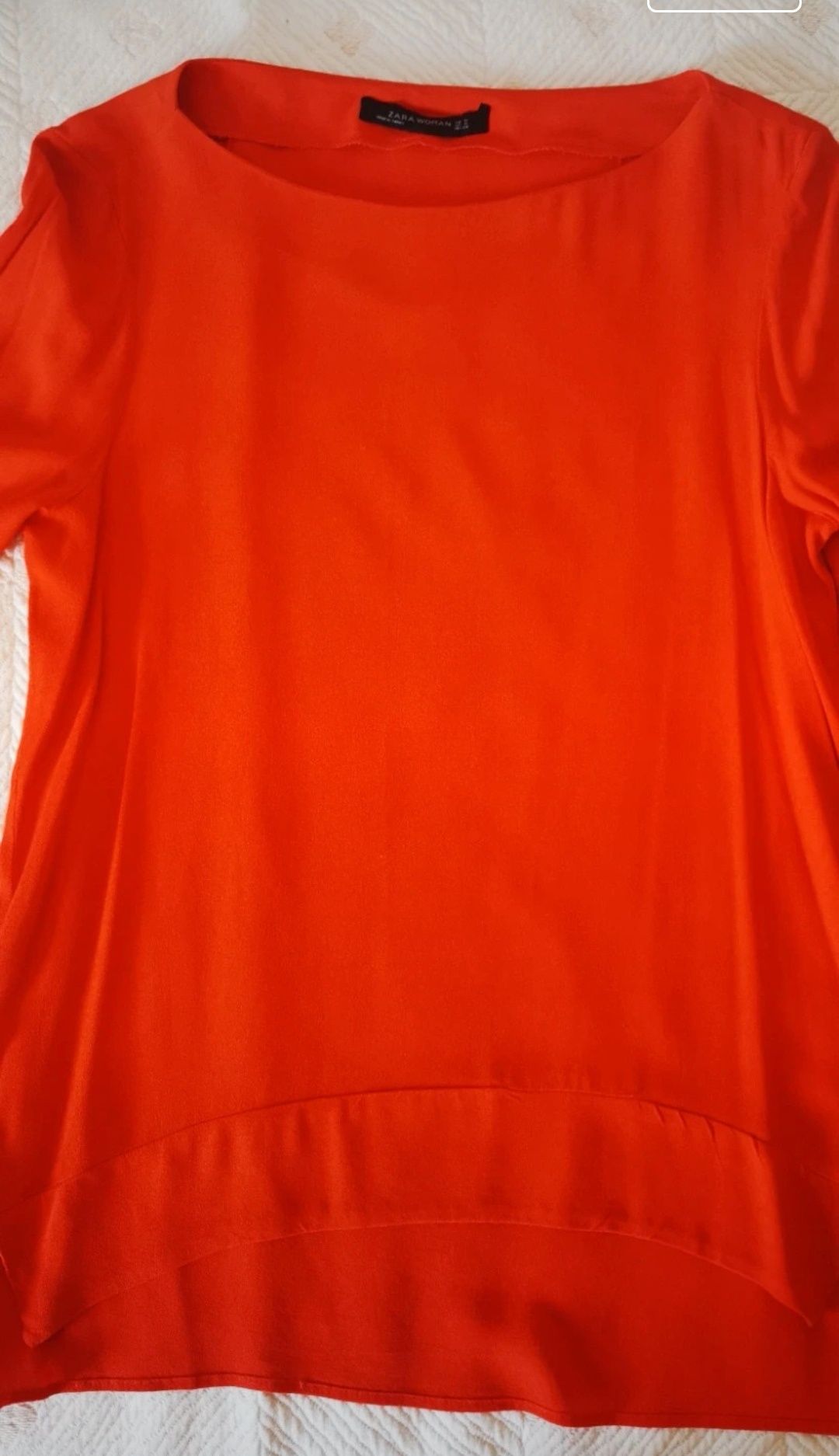 Blusa - Laranja - Zara