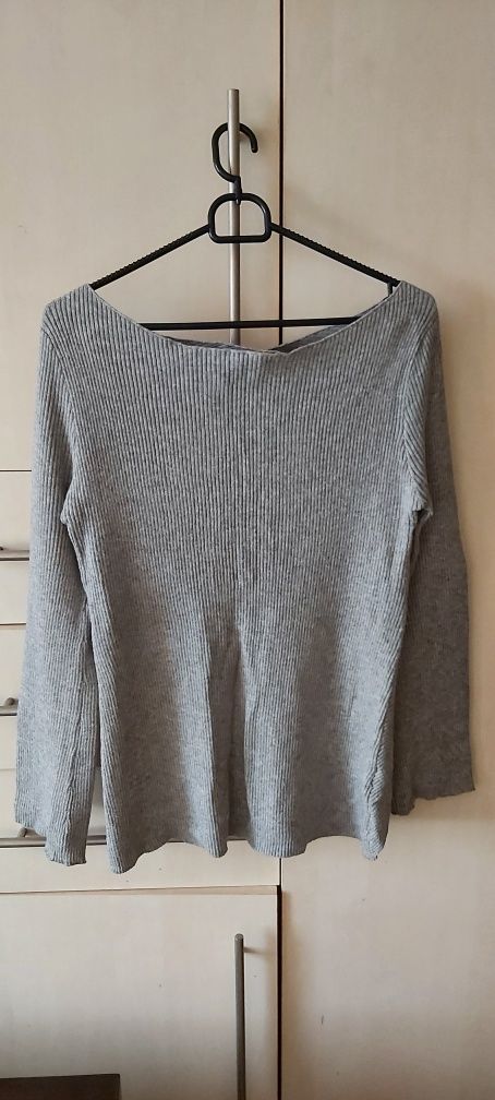 Sweter zakładany tył Zara S 36