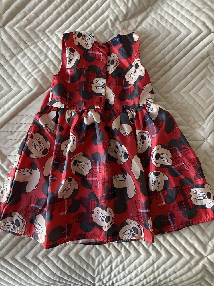 Sukienka h&m 92 myszka minnie