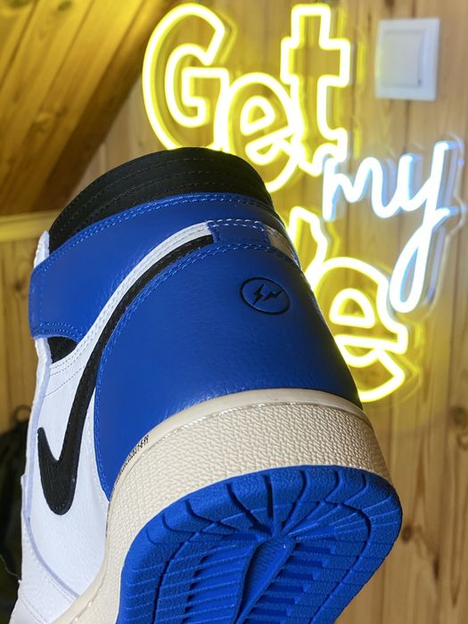 (36-42.5) Кросівки високі Nike Jordan 1 High Fragment x Travis Scott.