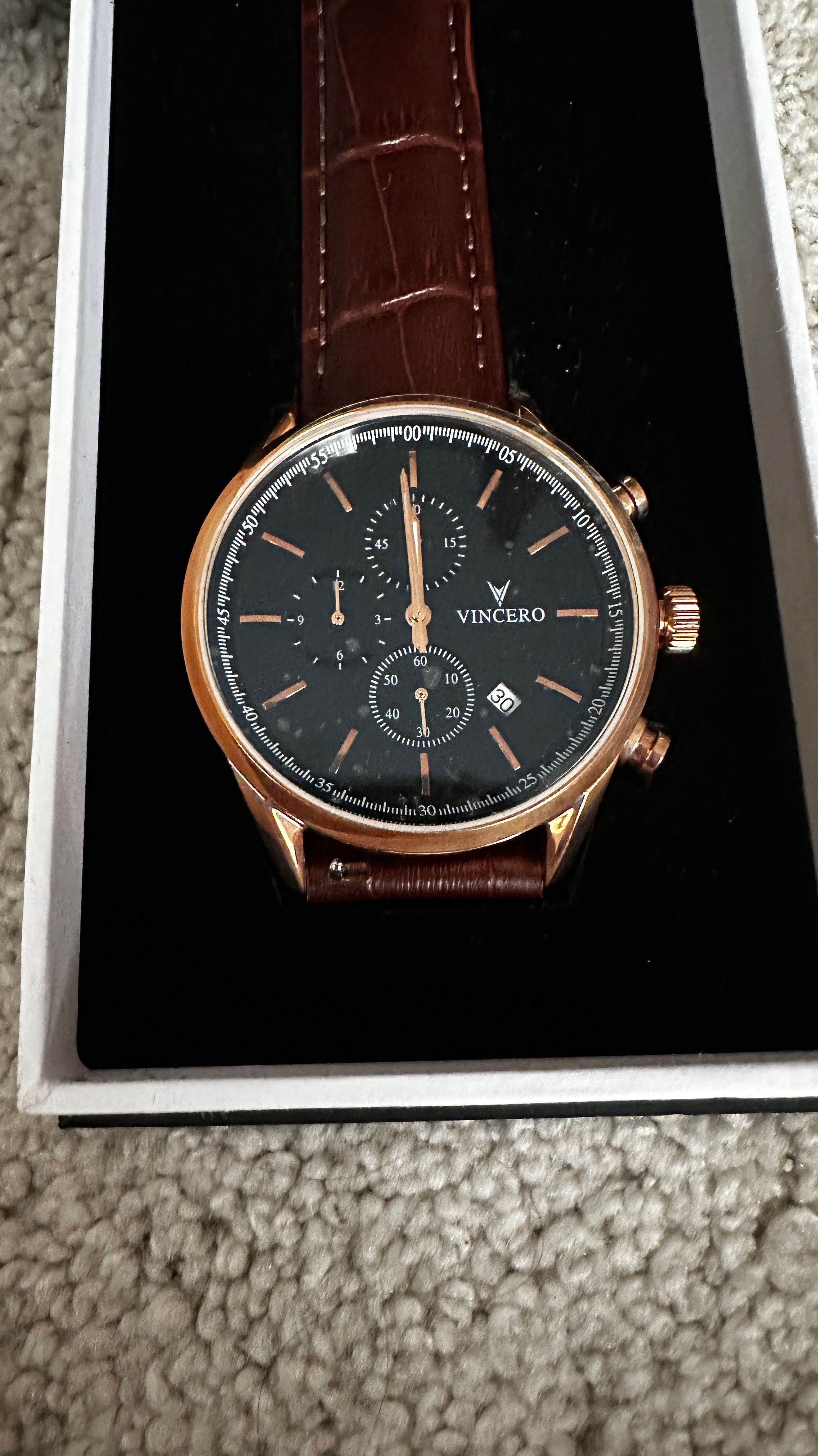 Zegarek męski Vincero Chrono S Rose Gold 40mm