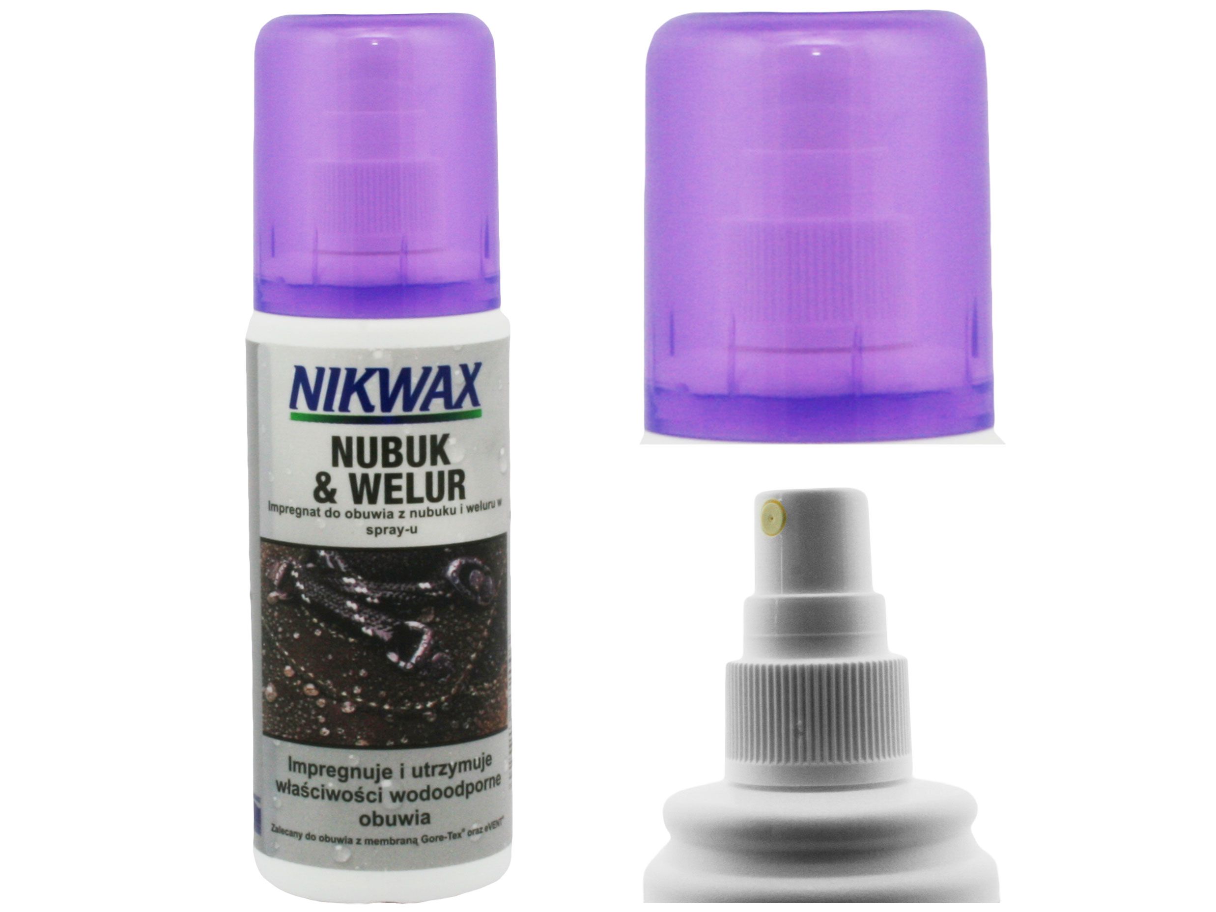 Nikwax NI-36 impregnat nubuk/welur spray 125 ml (772P01)