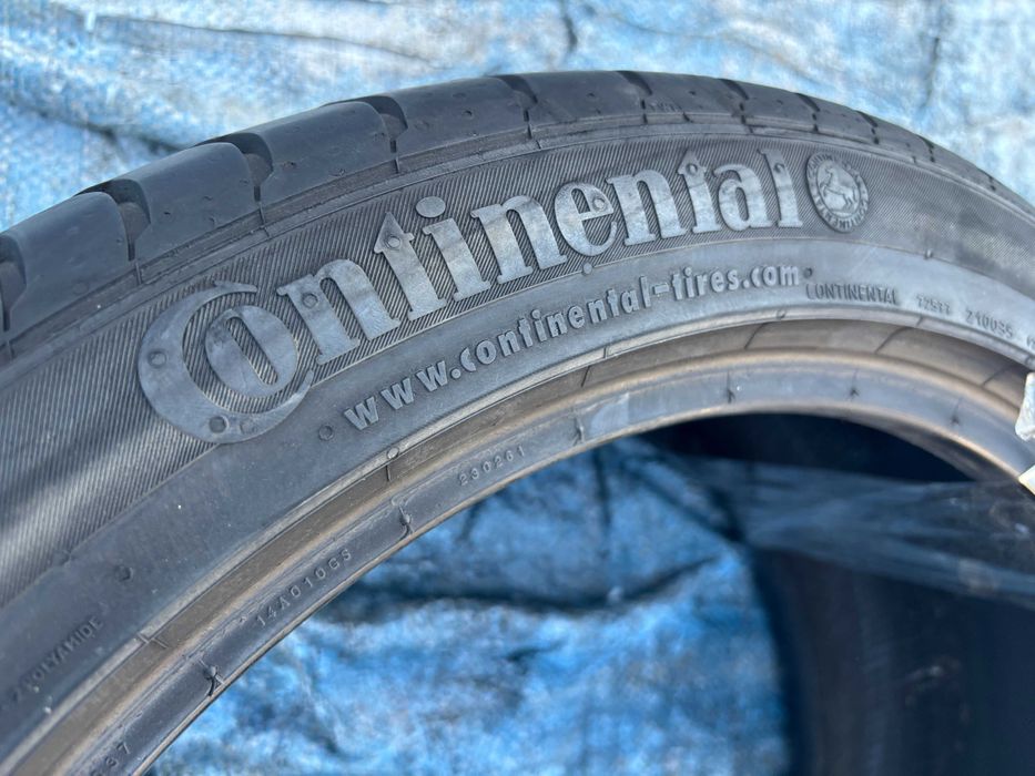 275-40-R19 CONTINENTAL пара летней резины GERMANY 2022