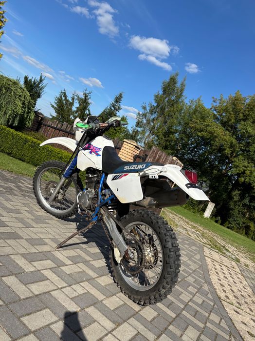 Suzuki dr 350 zarejestrowana opłacona