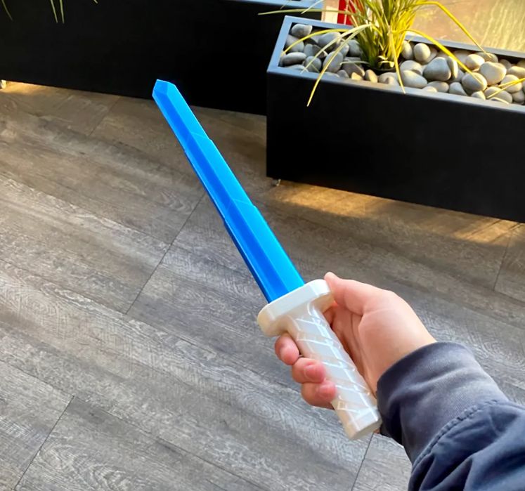 Espada Expansível "Print-in-Place"