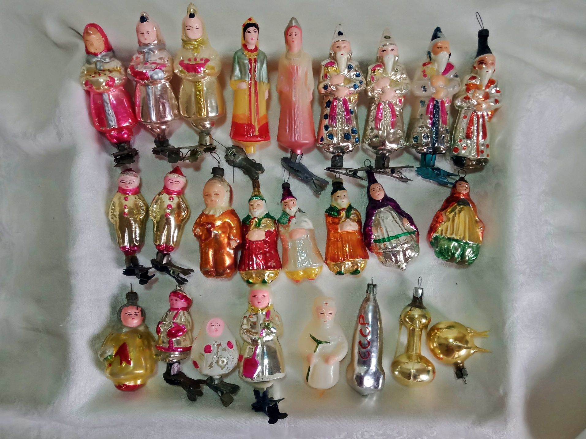 Ёлочные игрушки СССР