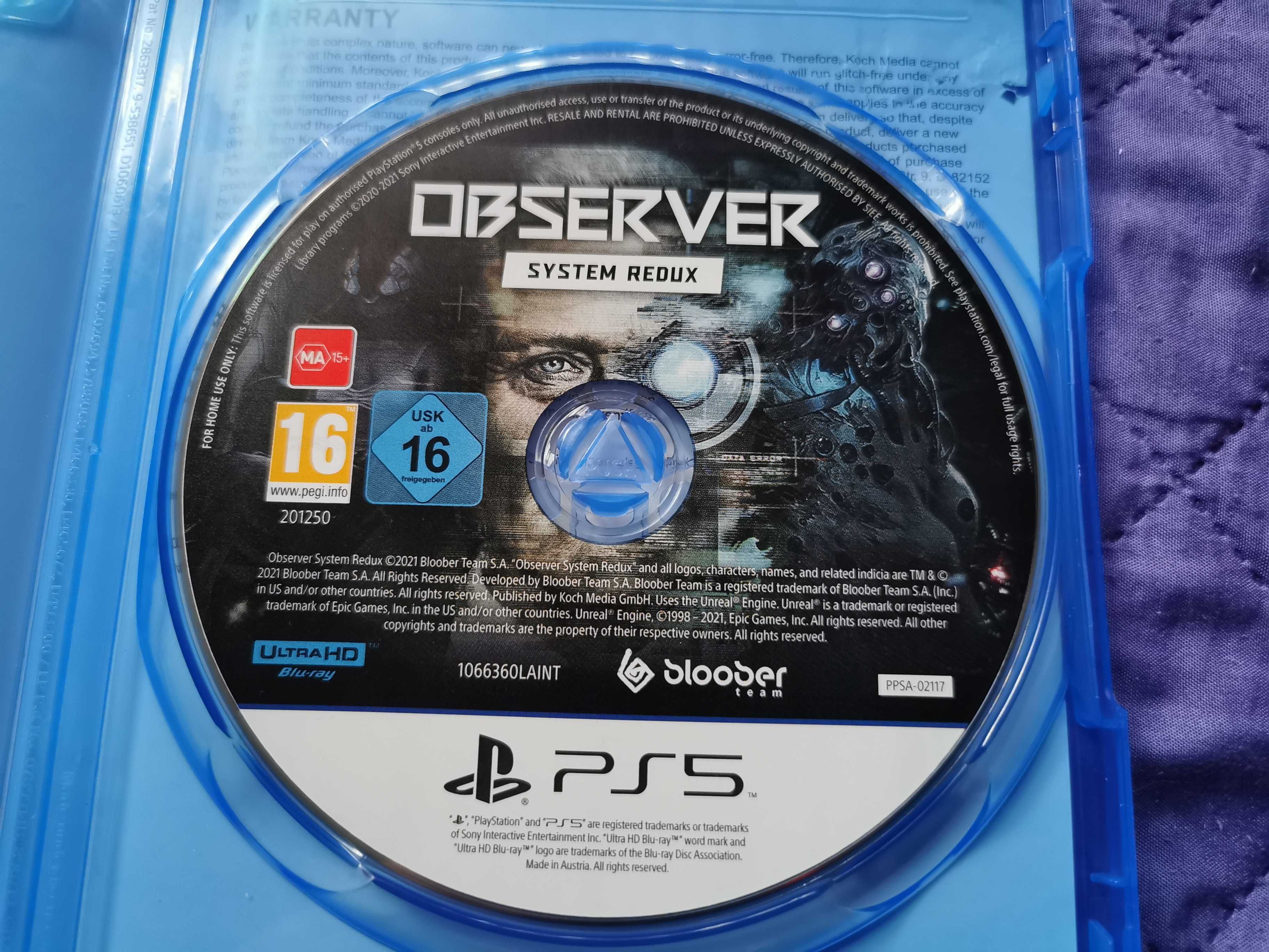 OBSERVER: System Redux - PL - PS5