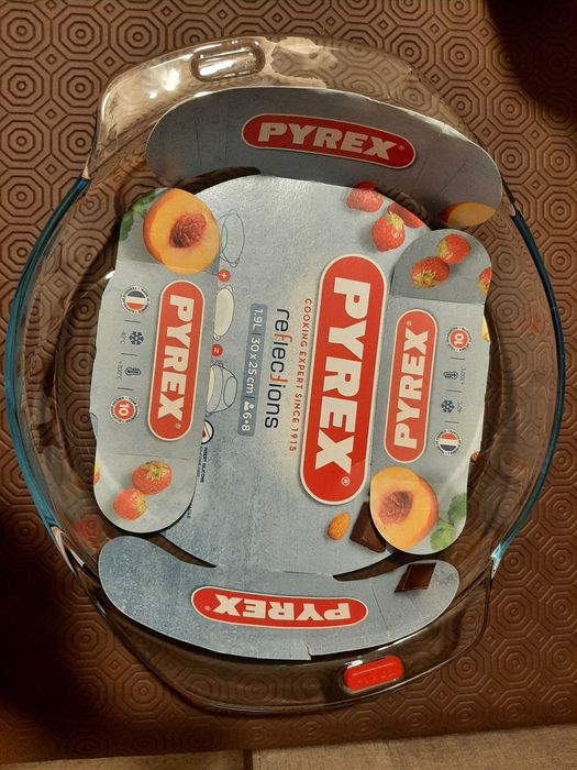 Taça forno nova pyrex