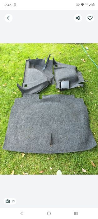 Wykładzina bagażnika z boczkami WV Golf V