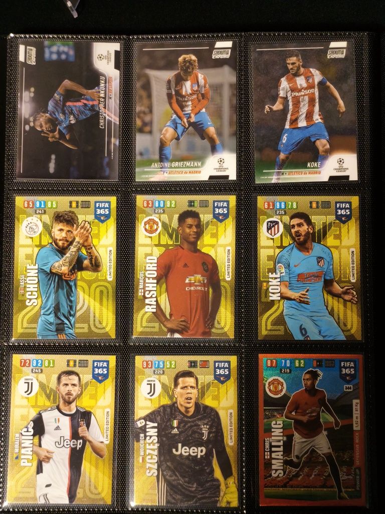 Mix kart specjalnych Panini i Topps! Wybór