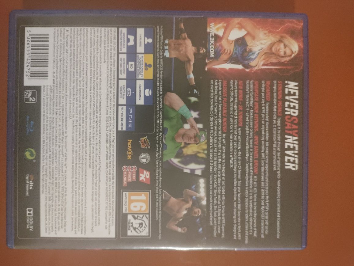 WWE 2K19 para PS4