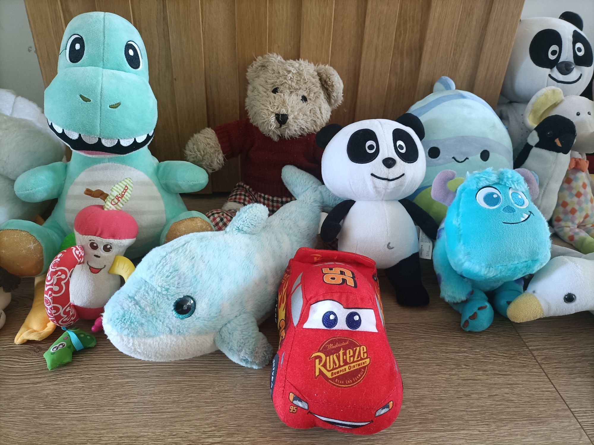 Conjunto de 17 peluches