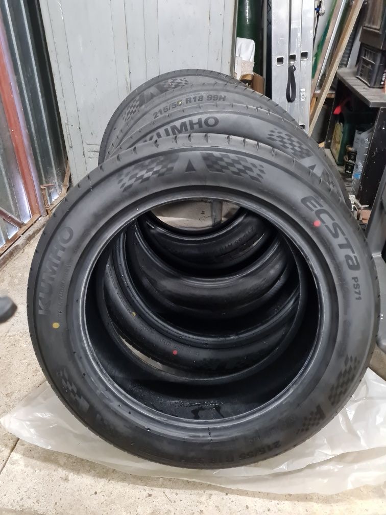 Opony Kumho Ecsta R18 215/55 letnie 4 szt.