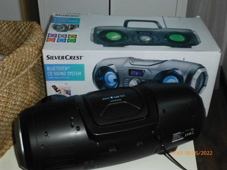 Odtwarzacz CD z radiem Silvercrest