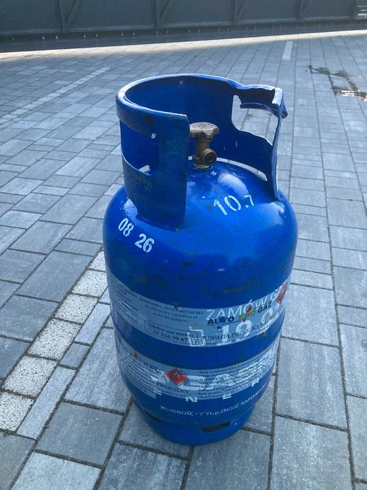 butla gazowa 11 kg pusta z legalizacją do napełnienia propan butan