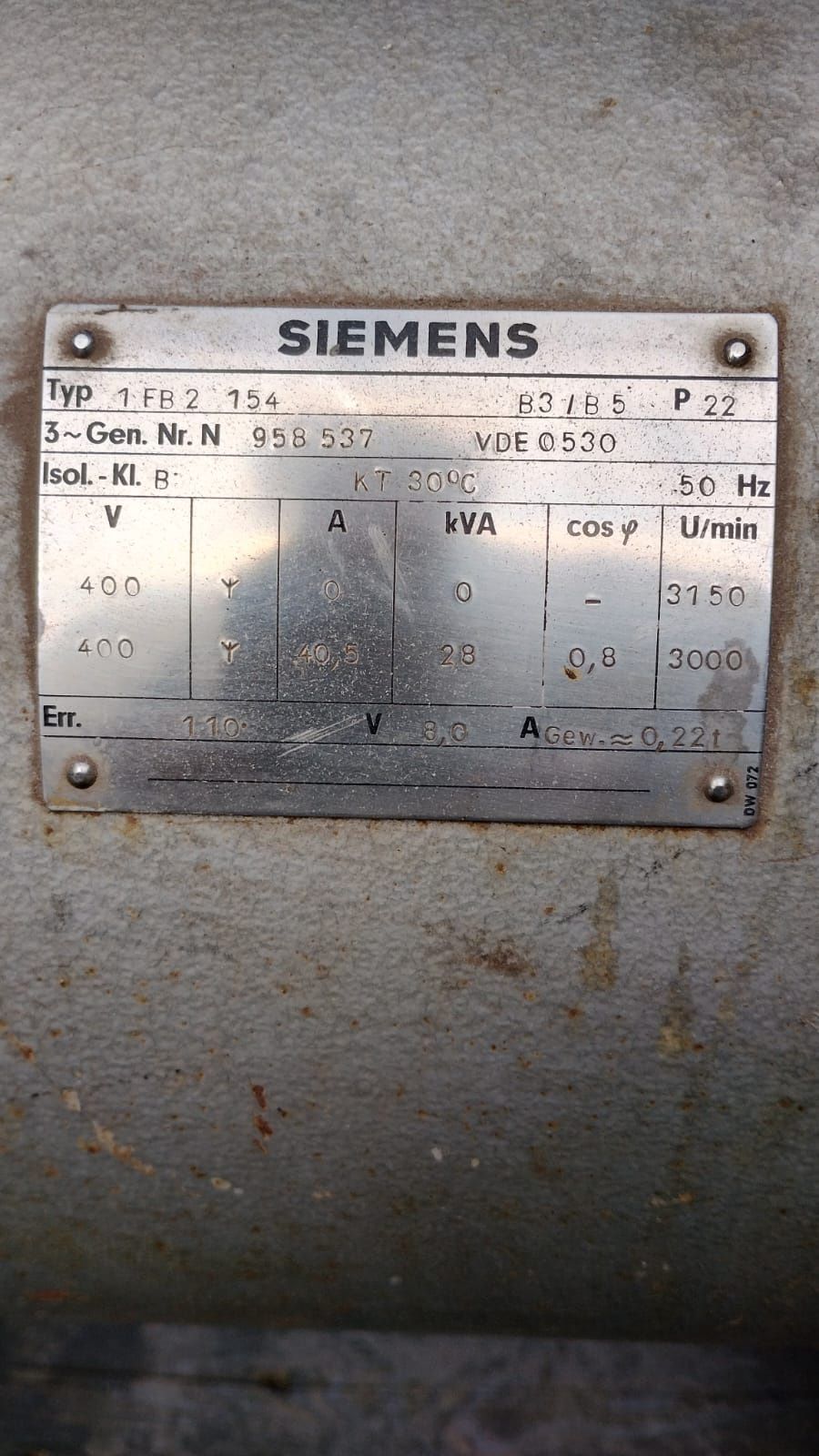 Sprzedam agregat prądotwórczy 28kv