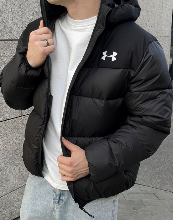 Куртка Under Armour. ЛЮКС якість. Пуховик Андер. Чоловіча тепла куртка
