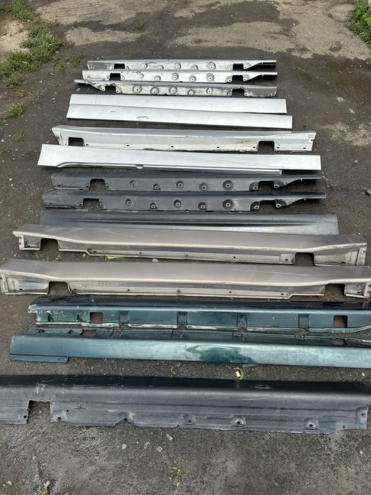 ‼️Пластиковые накладки порогов BMW  E46 Е34 Е36 Е53 E60 E65 Е70 Mini