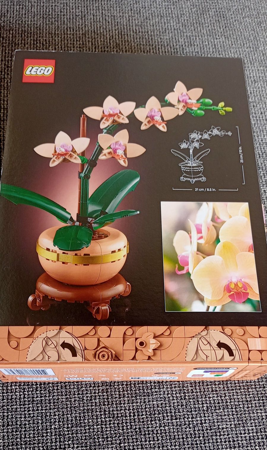 Nowe Klocki LEGO Mini orchidea seria botanicals