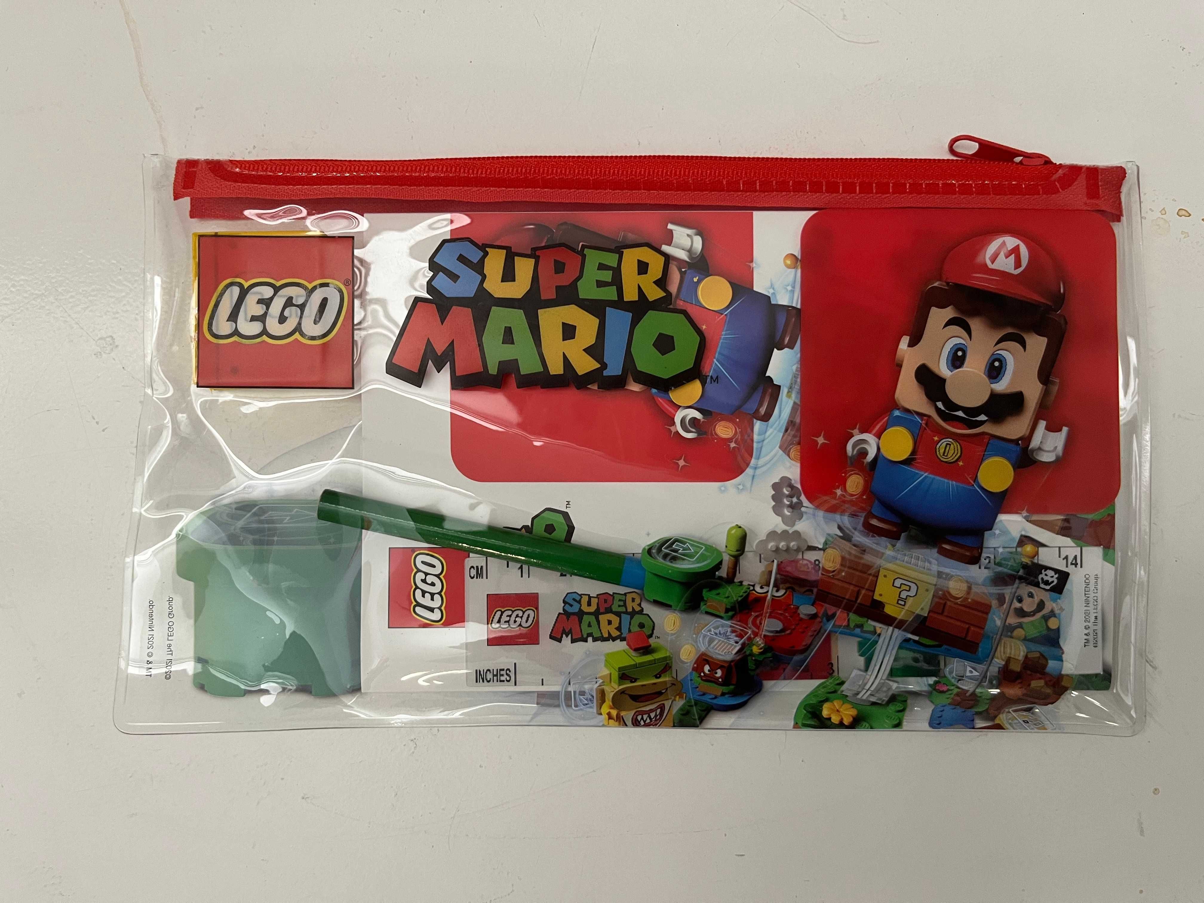 Piórnik szkolny Super Mario Bross LEGO NOWY