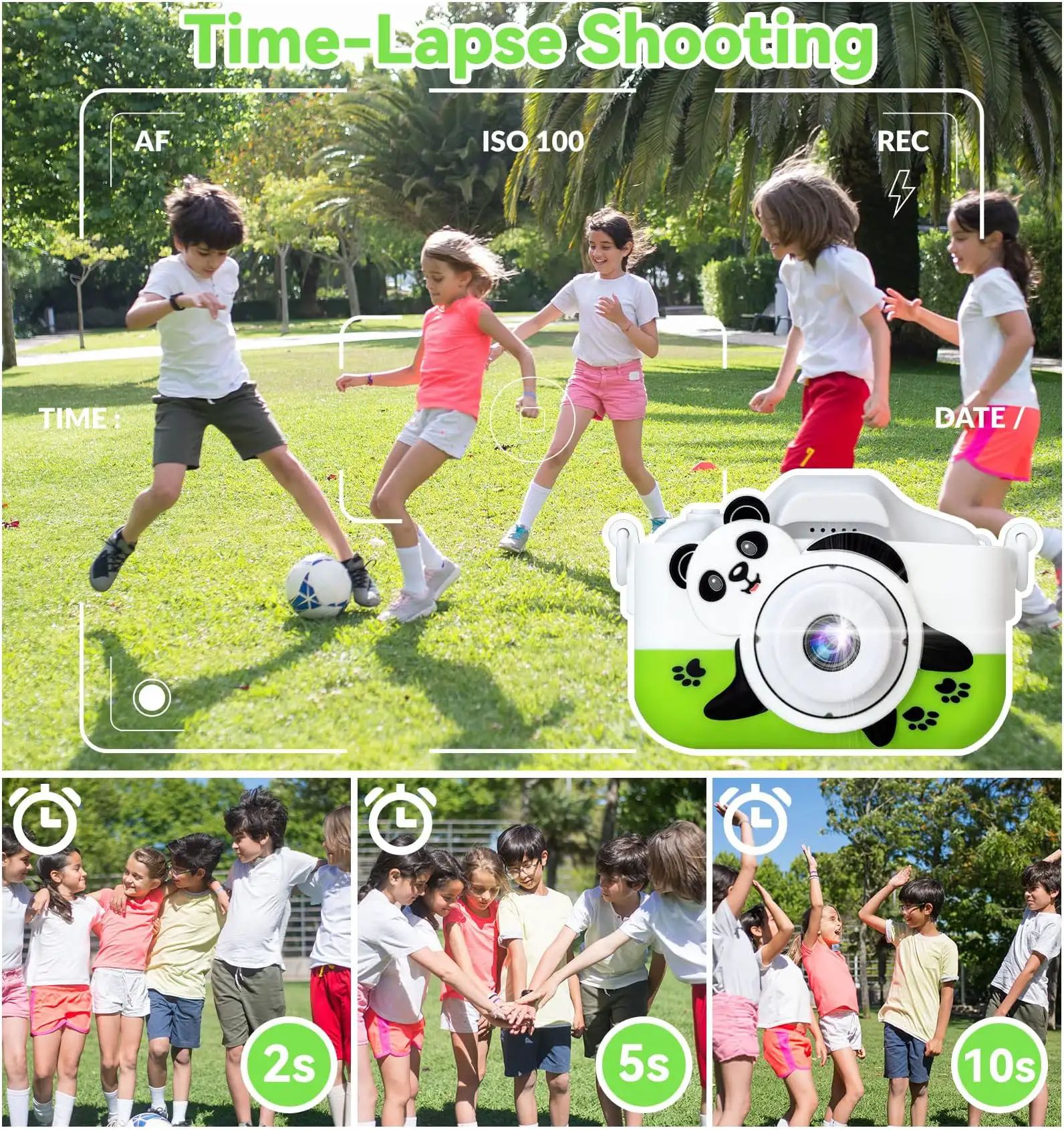 Aparat dla dzieci, aparat dla dzieci, kamera do selfie z 20 MP/1080p