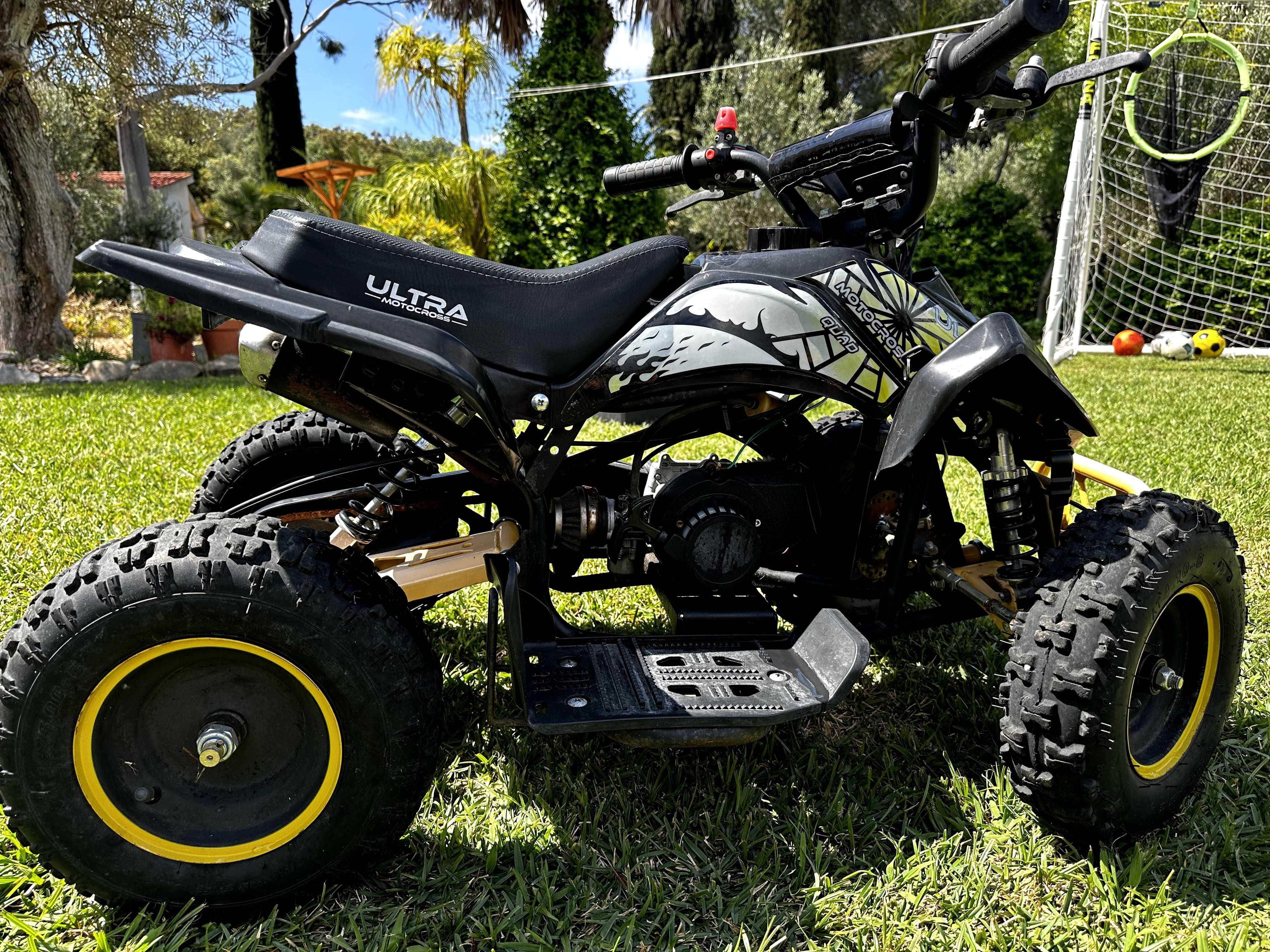 49cc Quad Bike – 18 Months Old – Not Starting – €120 – Loulé