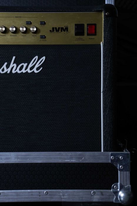 Marshall JVM215C 2-Channel 50-Watt 1x12" + NSP Cases (UK) + Footswitch