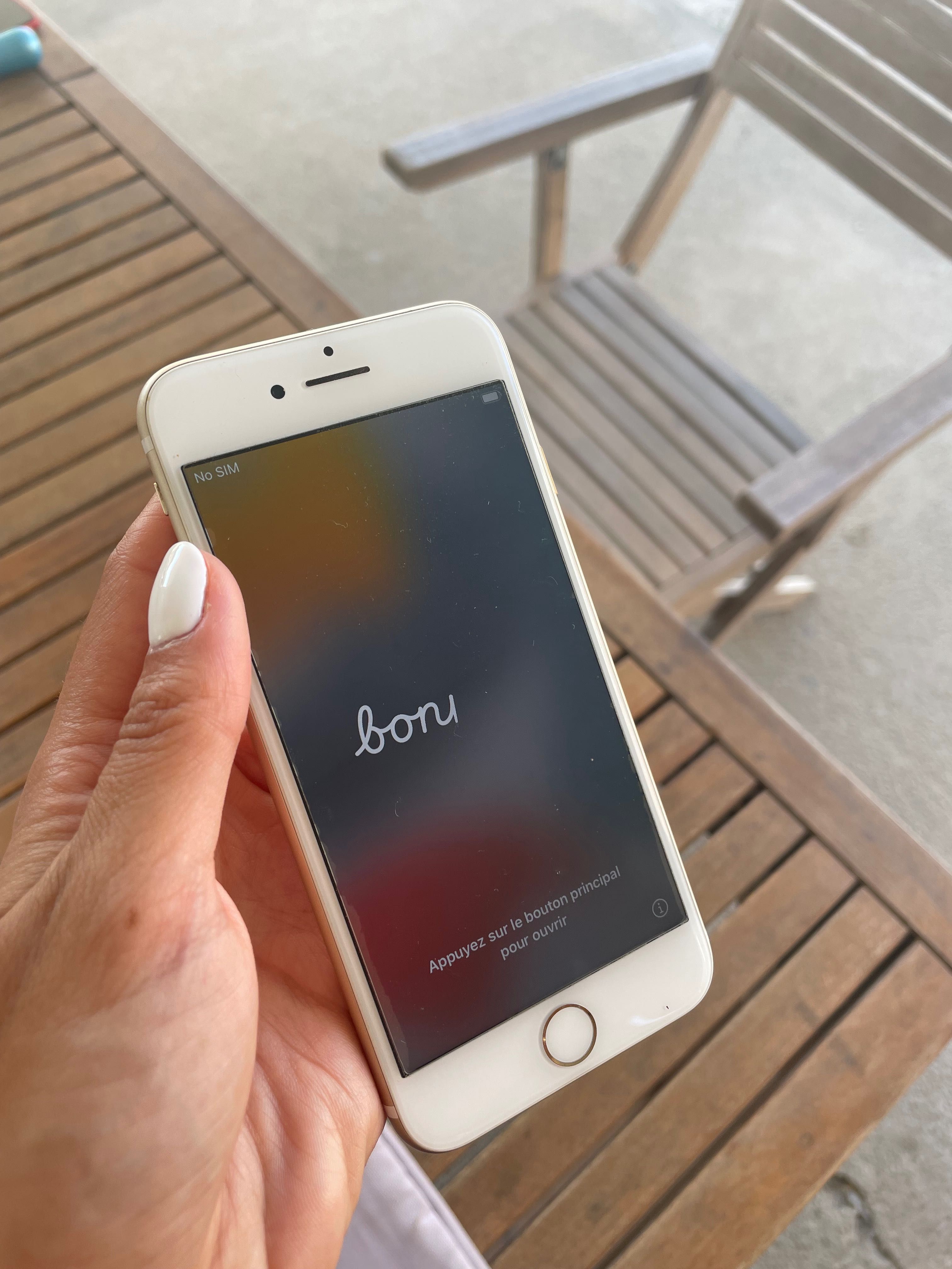 iPhone 7 rosa em ótimo estado