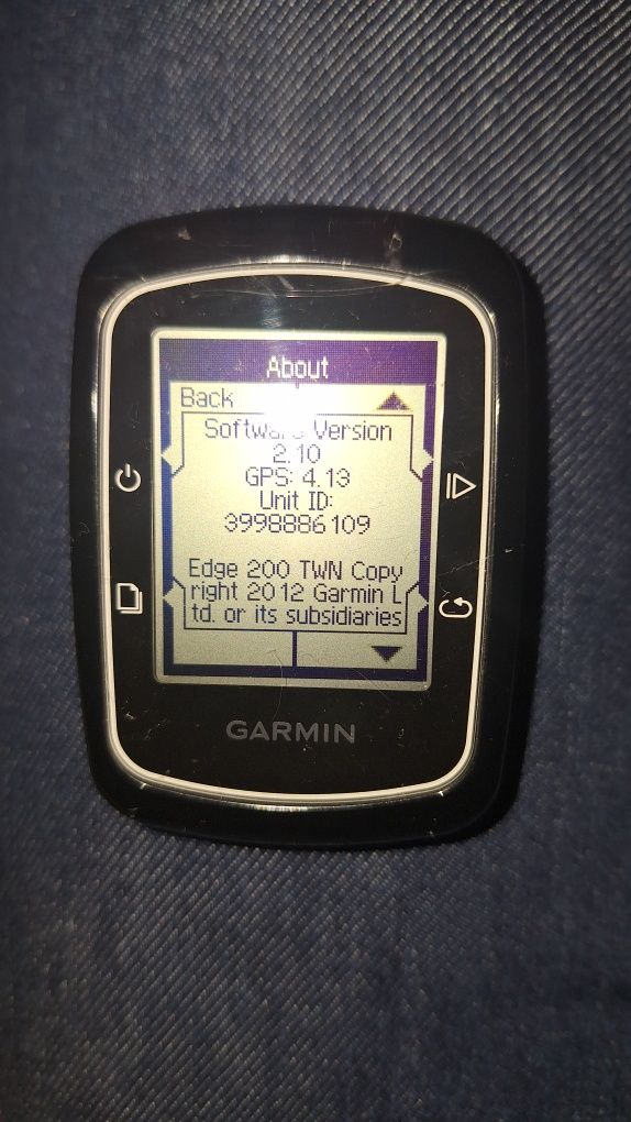 GPS Garmin Edge 200