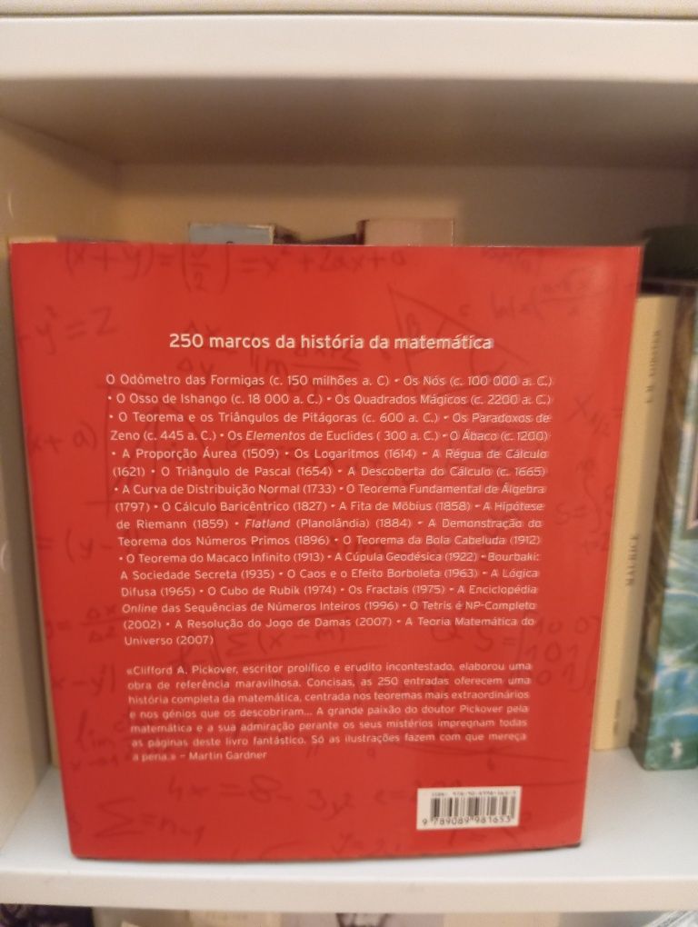 O Livro da Matemática de Clifford A. Pickover