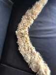 Gola em pelo para aplicar de costura