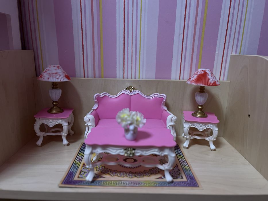 Лялькові меблі, меблі для барбі будиночка