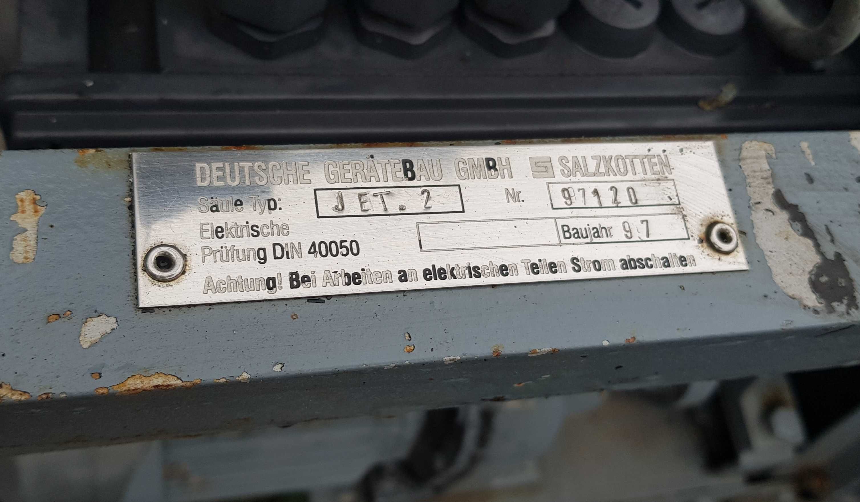 SALZKOTTEN WARNER-LEWIS JET.2 Pompa Paliwa Lotniczego Stacjonarna