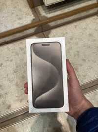 Запакований iPhone 15 Pro Max Natural Titanium, 512GB