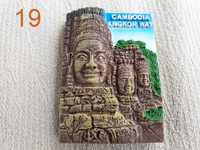 Kambodża, Cambodia - Magnes na lodówkę - wzór 19