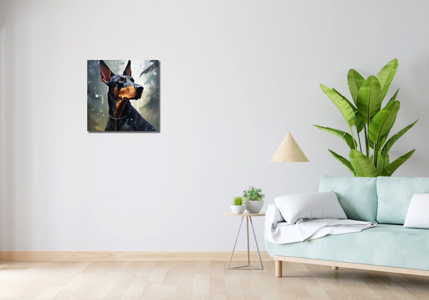 Obraz 50x50cm Odwaga w Oczach