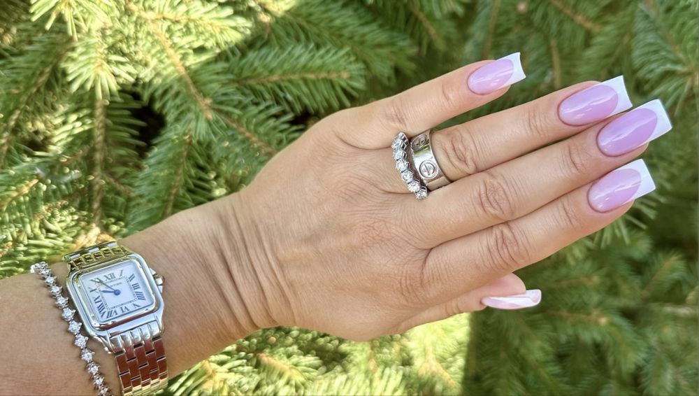 Золота каблучка,обручка,кольцо в стилі Cartier Love,18.2 роз.,10 грам