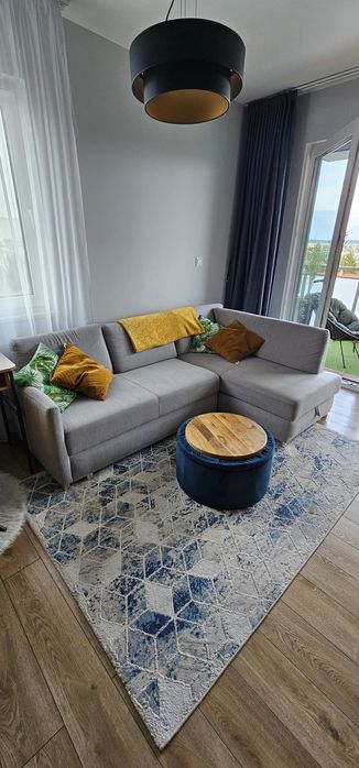 Narożnik z funkcja spania