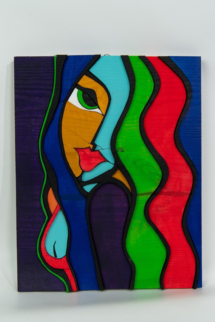 Quadros 3D mulher