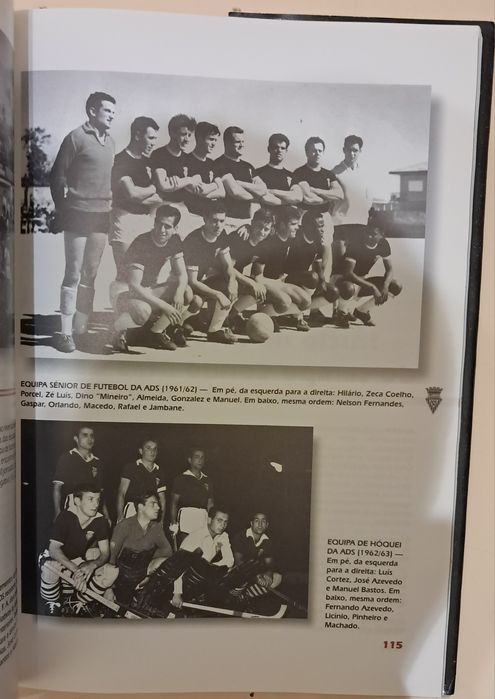 Livro da Associação Desportiva Sanjoanense.  PORTES GRÁTIS.