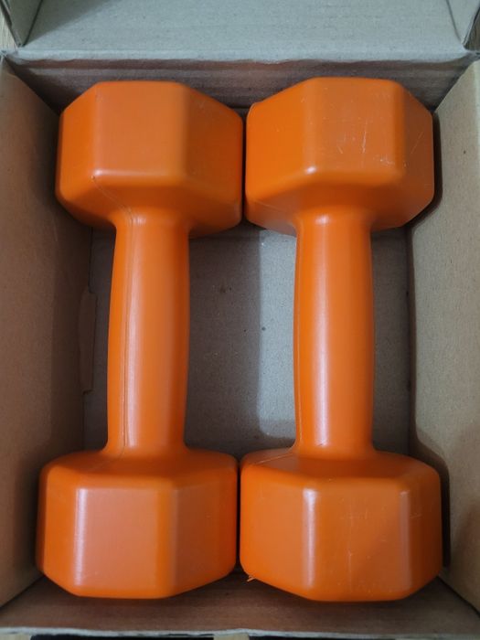 Гантелі пластикові 1 кг