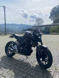 Yamaha Mt 125 tech black