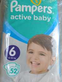 Подгузники Active baby 6 (13-18кг) в пачке 52 шт