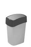 Kosz na Śmieci Śmietnik Flip Bin 10L Curver -szary