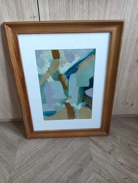 Obraz Akryl na płótnie Oryginał "Abstrakcja Kolory jesieni" nr.2