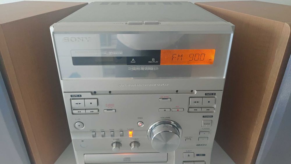 Sony Micro Hi‑Fi Component System CMT‑CP2W – Estado Irrepreensível