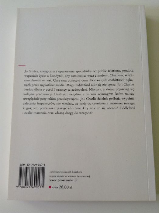 DZIESIĘĆ KROKÓW DO SZCZĘŚCIA autor Daisy Waugh powieść prezent NOWA